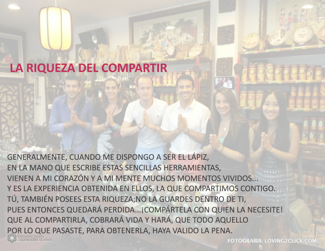 La riqueza del compartir Julio 10 de 2009